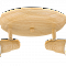 Люстра Sfera Sveta 85975/2C WOOD