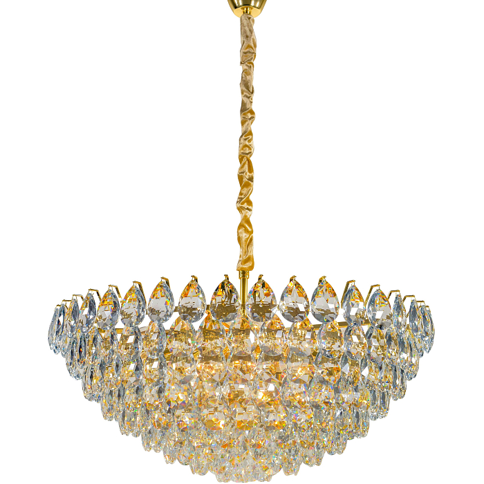 Люстра NewRgy 2973E/20A GOLD+CLEAR (1) Люстра